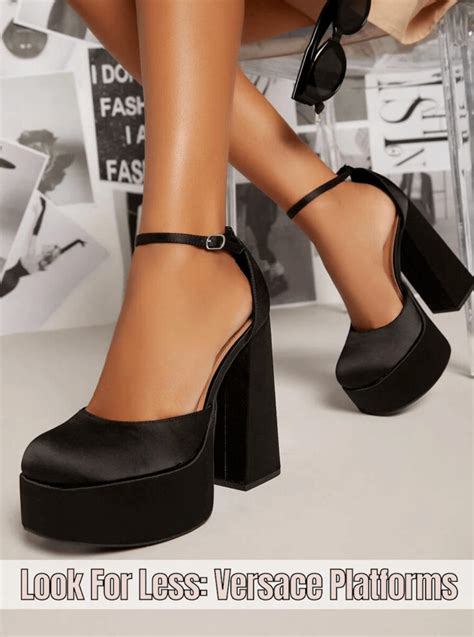 versace dupes heels|Versace platform heels dupe.